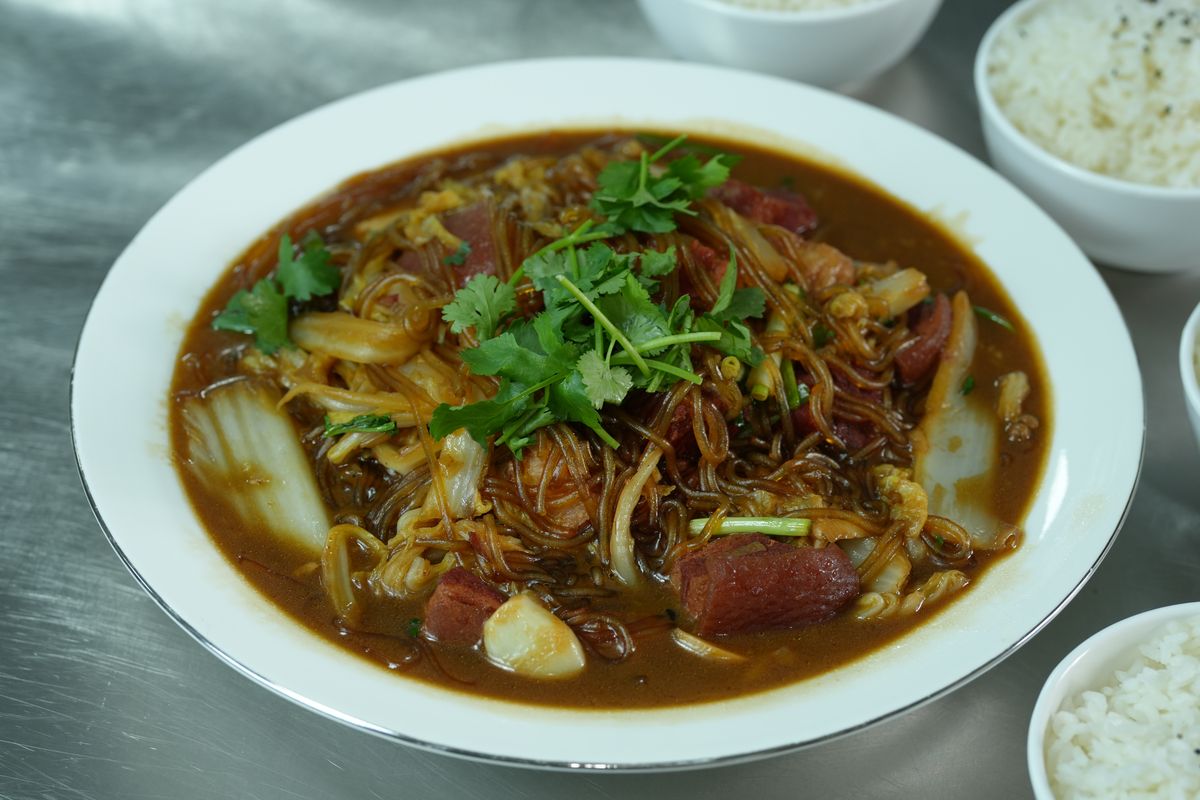 白菜猪肉炖粉条