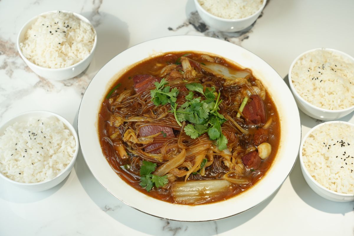 猪肉炖粉条